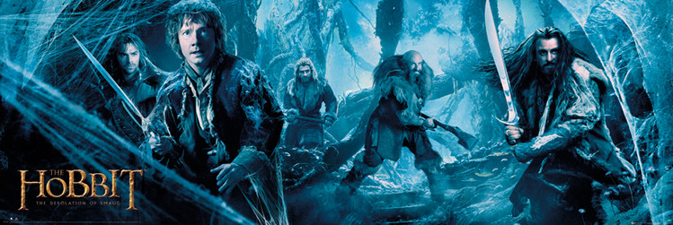 HOBBIT: PUSTKOWIE SMAUGA - banner plakaty