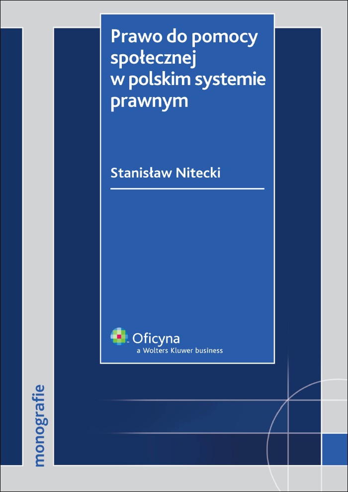:: Prawo do pomocy społecznej w polskim systemie prawnym - e-book ::