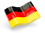 Germany. Glossy wave icon. Download icon.