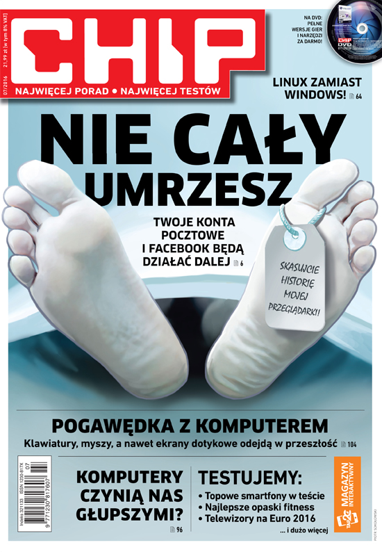 CHIP 07 2016 Tytuł ebooka