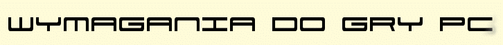 Wymagania
