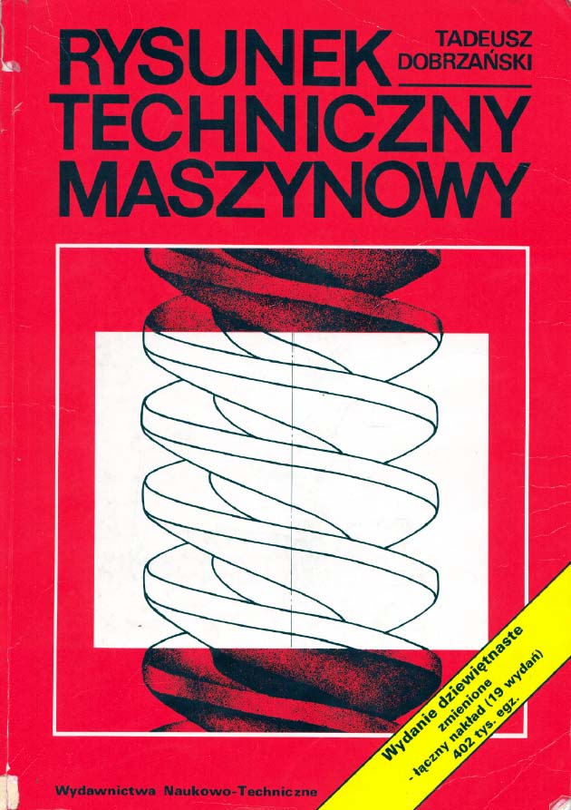 Rysunek Techniczny Maszynowy Tdobrzański Książkarar