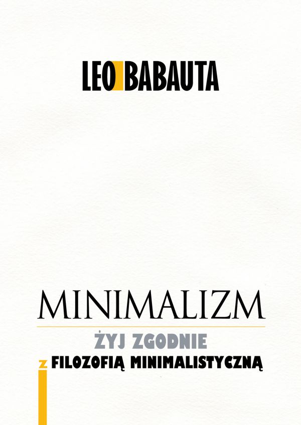 Minimalizm LEO BABAUTA – ebook PDF