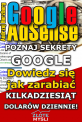 Google - AdSense - Jak sprawić, by reklamy były dobrze widoczne, a jednocześnie wpasowały się w otoczenie i nie były zbyt natarczywe, czyli tajemnica sukcesu wysokich zarobków w Google AdSense Google - AdSense