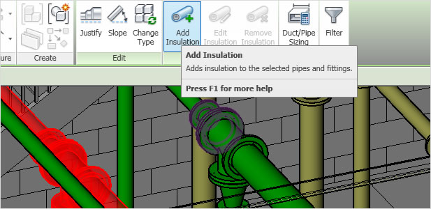 Autodesk Revit MEP: Duct & Pipe Insulation & Lining