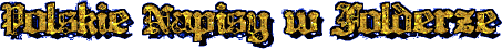 Polskie Napisy w Folderze