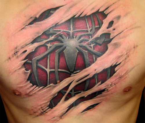 Spiderman Tatoo