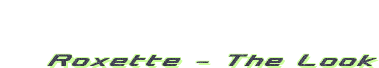 Roxette - The Look