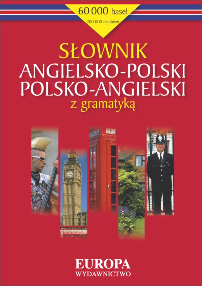 :: Słownik angielsko-polski polsko-angielski z gramatyką  - e-book ::