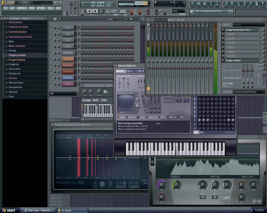 FL Studio Producer Edition  Signature Bundle + - ▷ Programy  AUDIO - obróbka, tworzenie - wieniaszek 