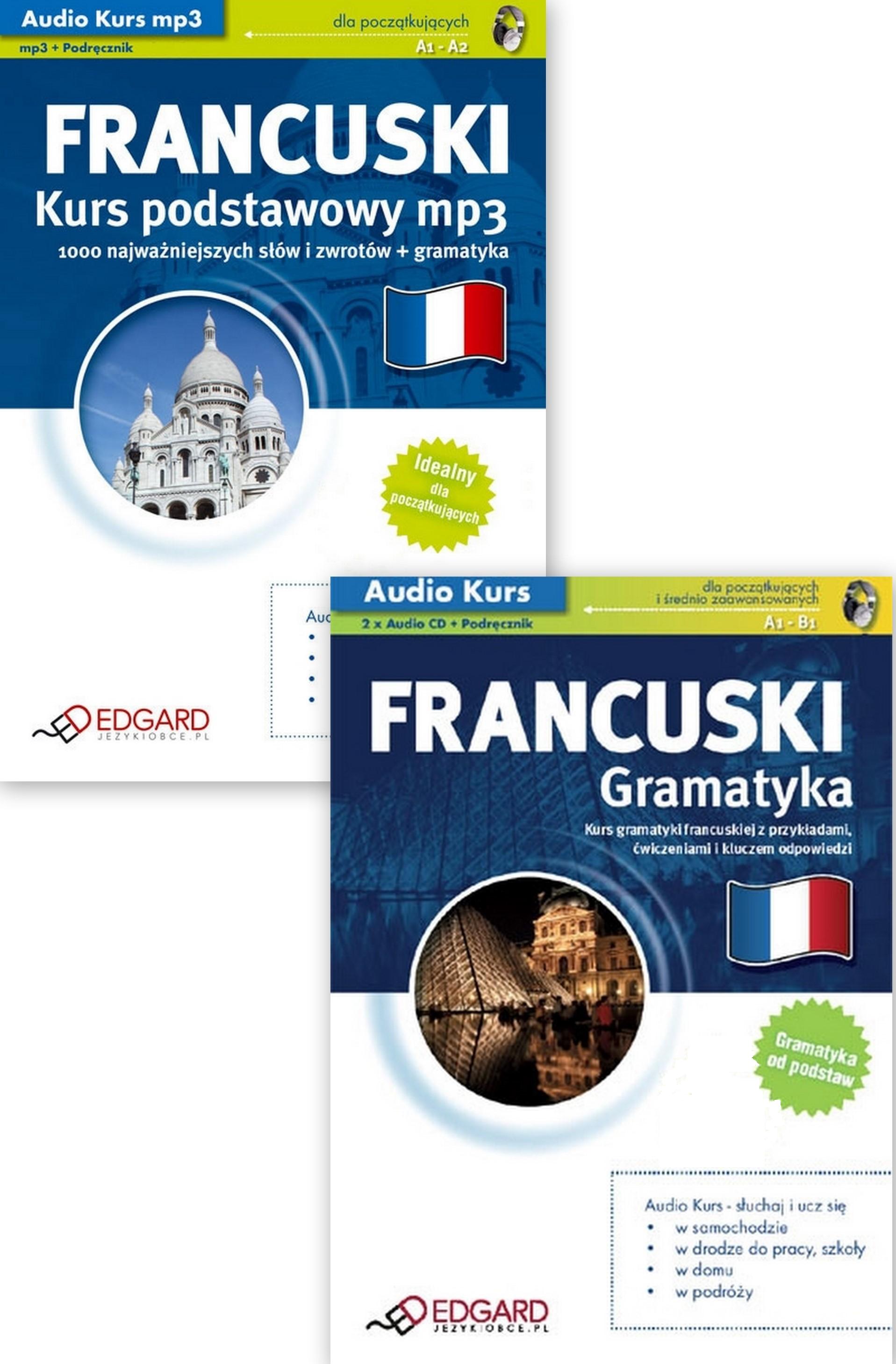 Pakiet jezyka francuskiego- audio kurs
