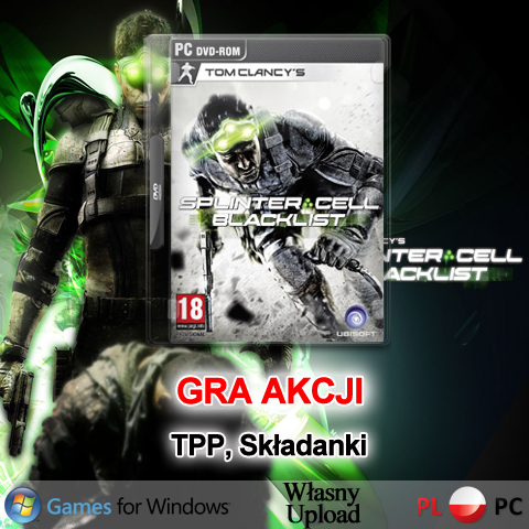 GRA Tom Clancy's Splinter Cell: Blacklist PC CHOMIKUJ