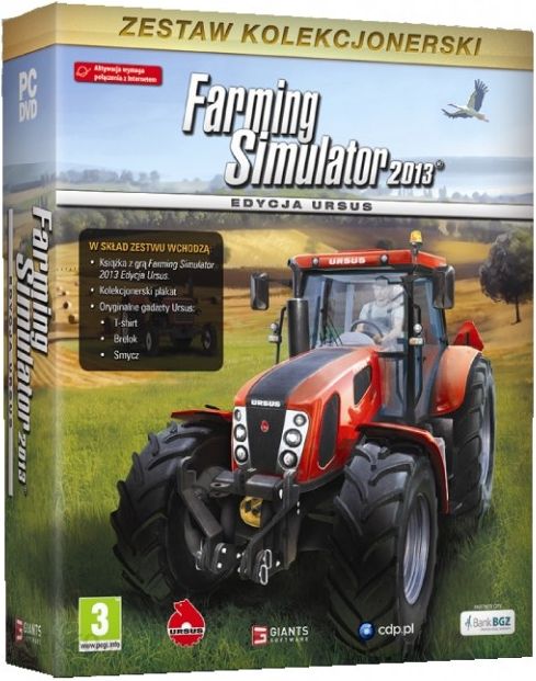 Farming Simulator 2013 PL Edycja Kolekcjonerska Gry GO