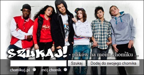 Darmowa wyszukiwarka chomikuj.pl w stylu Chomik!